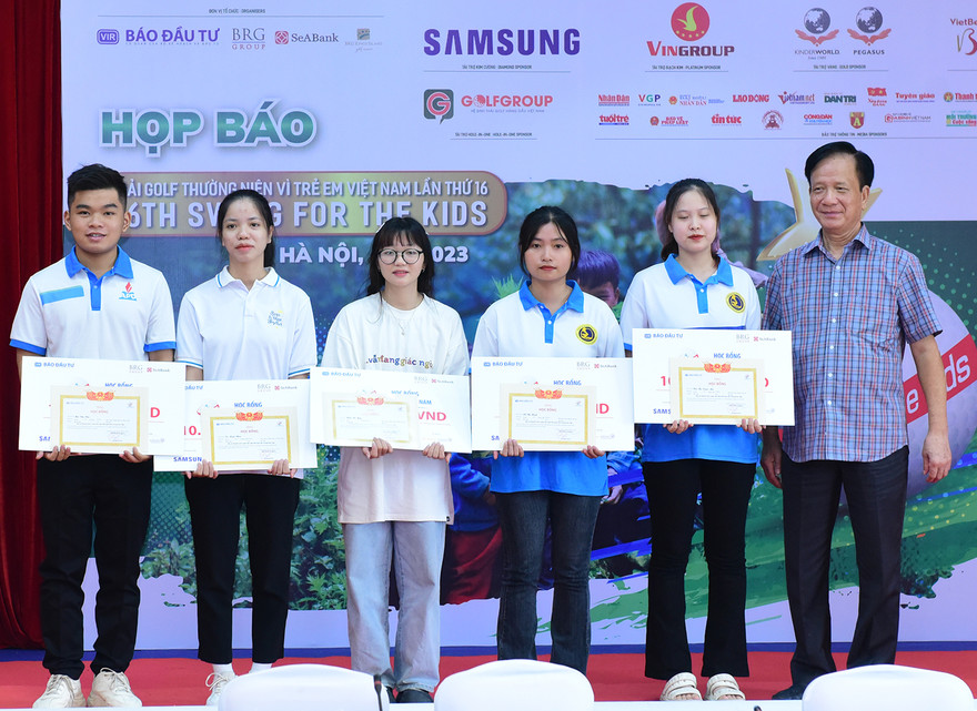 Khởi động giải golf Từ thiện Thường niên Vì trẻ em Việt Nam – Swing for the Kids lần thứ 16