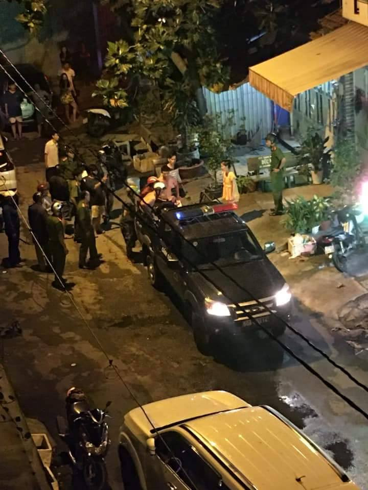 Hiện trường vụ việc.