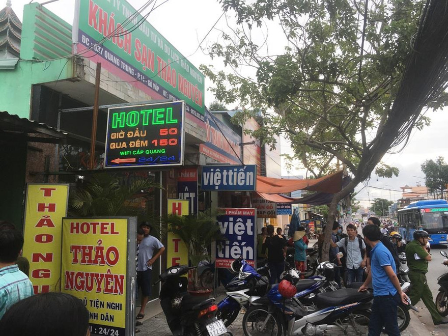 Khu vực xảy ra vụ việc.