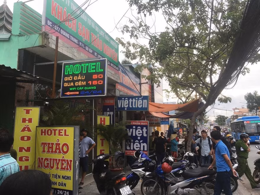 Khu vực xảy ra vụ việc.