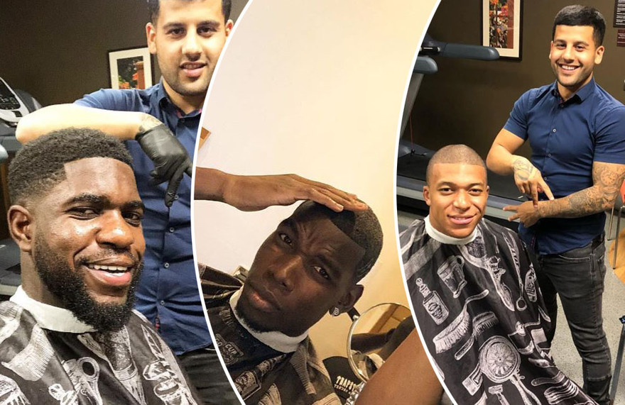 Pogba 'bắt' thợ cắt tóc từ Anh sang Nga để làm đẹp
