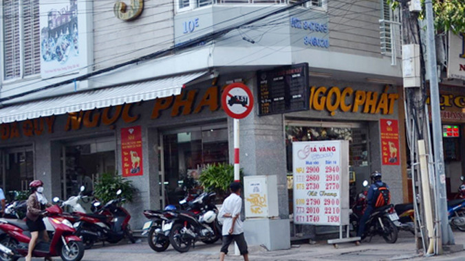Tiệm vàng Ngọc Phát. Ảnh: Hoàng Trường
