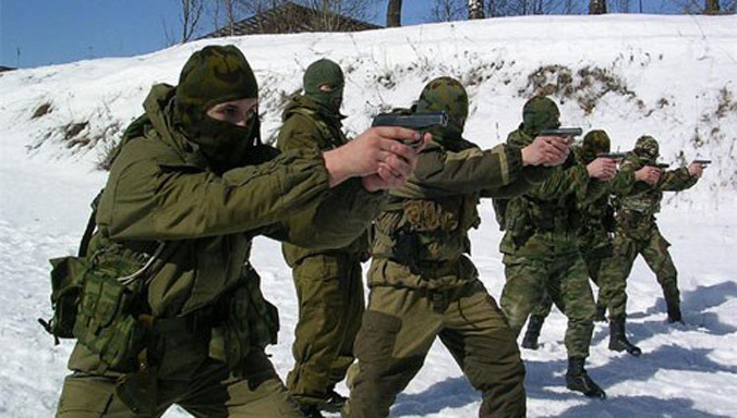 Đặc nhiệm Nga quy tụ những binh sĩ tinh anh nhất.