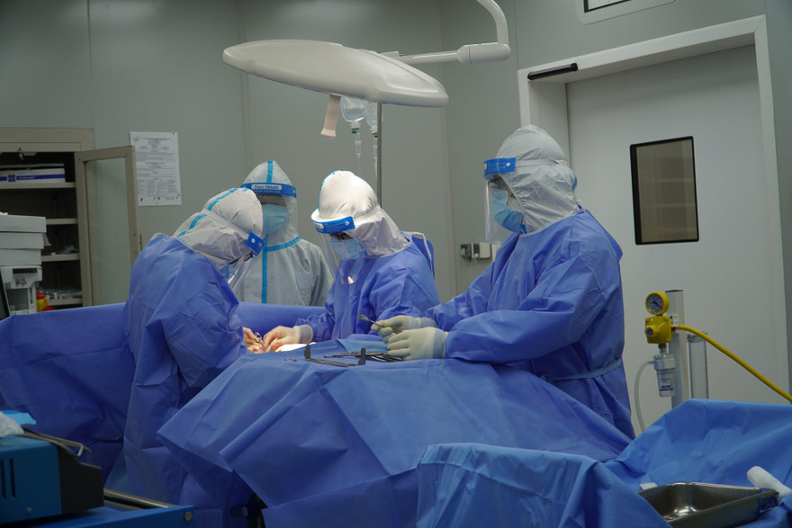 Bệnh nhân được phẫu thuật cấp cứu tối 2/9.