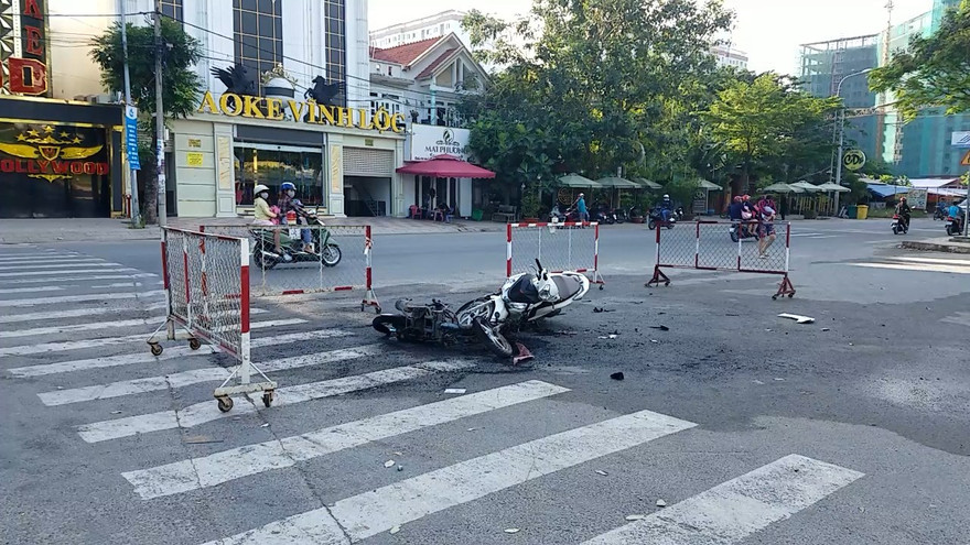 Hiện trường vụ việc.