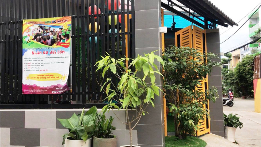 Nhà trẻ nơi xảy ra vụ việc.