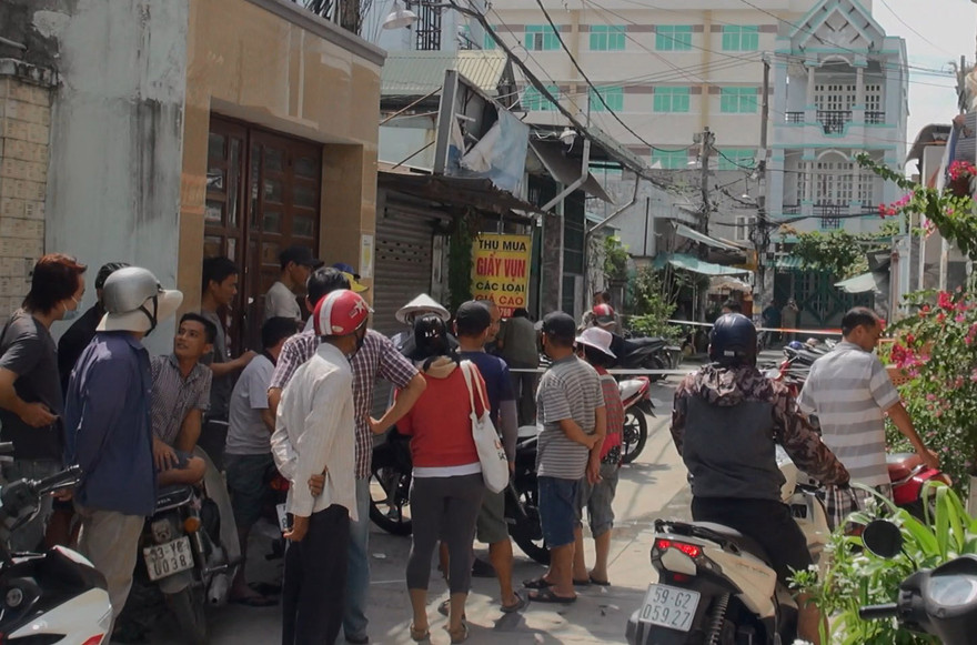 Khu vực xảy ra vụ việc.