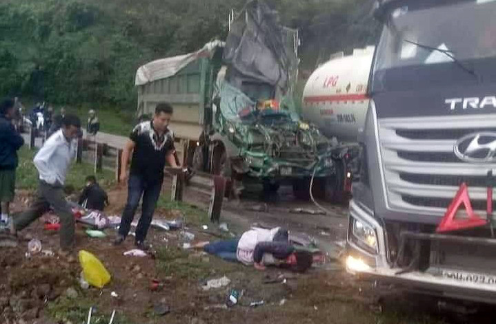 Hiện trường vụ tai nạn