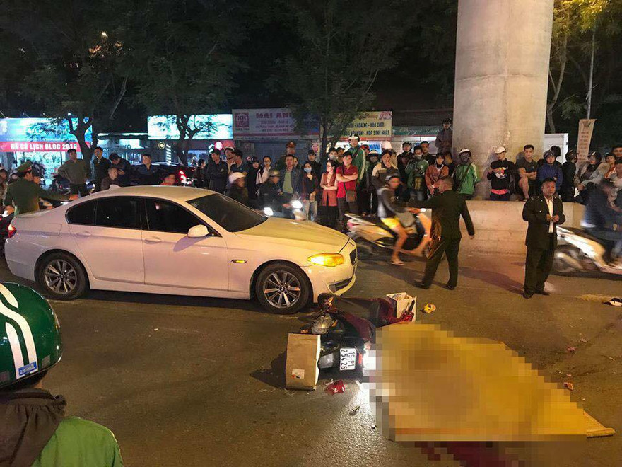 Hiện trường vụ tai nạn