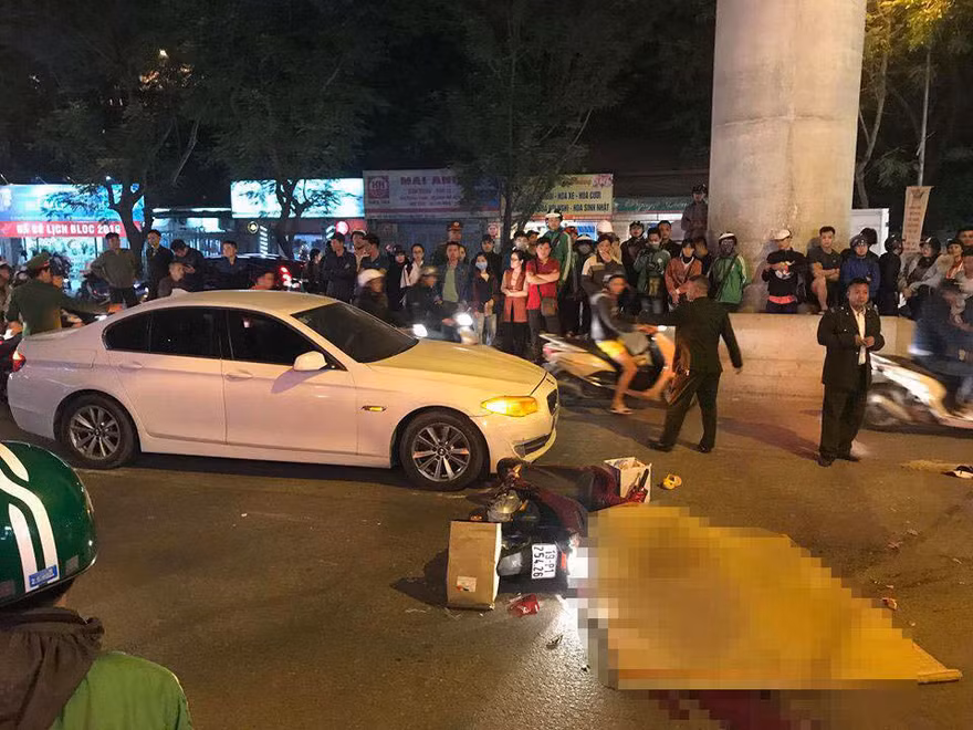 Hiện trường vụ tai nạn