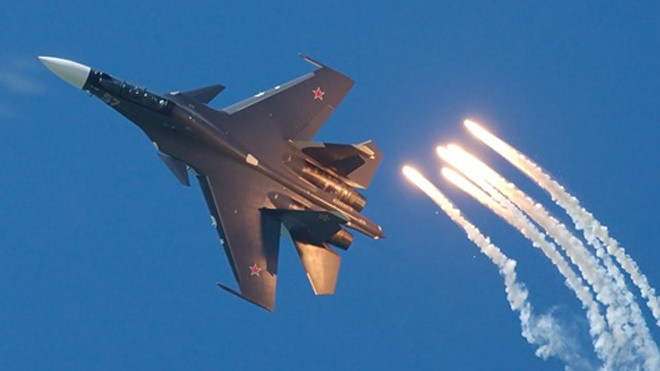 Chiến đấu cơ Su-30 của Nga. Ảnh: Sputnik