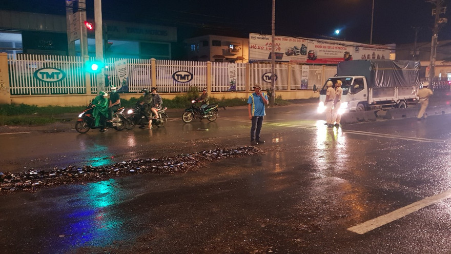 Hiện trường vụ việc.