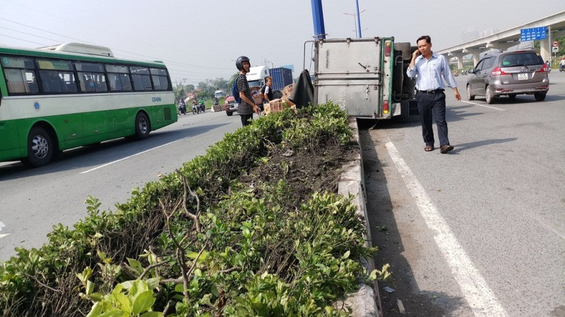 Hiện trường tai nạn.