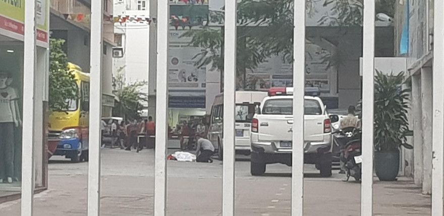 Hiện trường vụ việc.