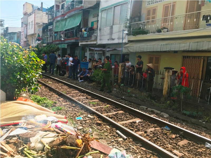 Hiện trường vụ việc.