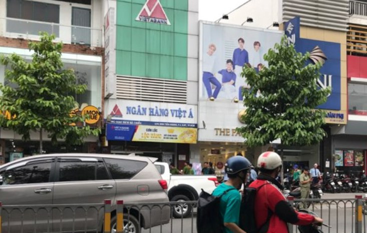 Ngân hàng xảy ra vụ việc.