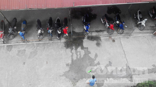 Hiện trường nơi xảy ra vụ việc