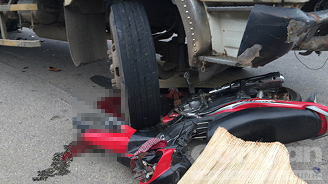 Hiện trường vụ tai nạn thương tâm