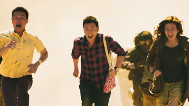 Một cảnh trong phim "Khuấy đảo Hollywood"