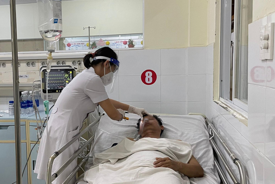 Bệnh nhân được cấp cứu thành công, qua cơn nguy kịch.