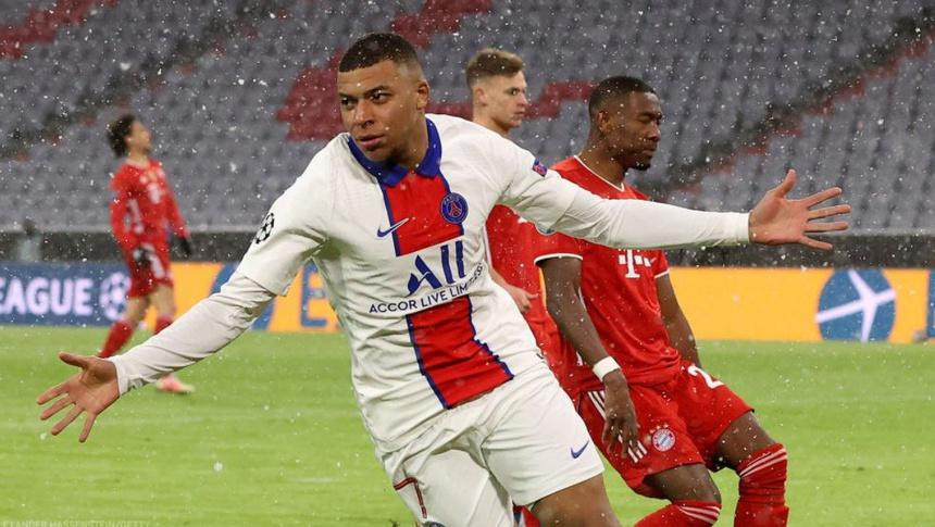 Mbappe lập cú đúp ở trận này