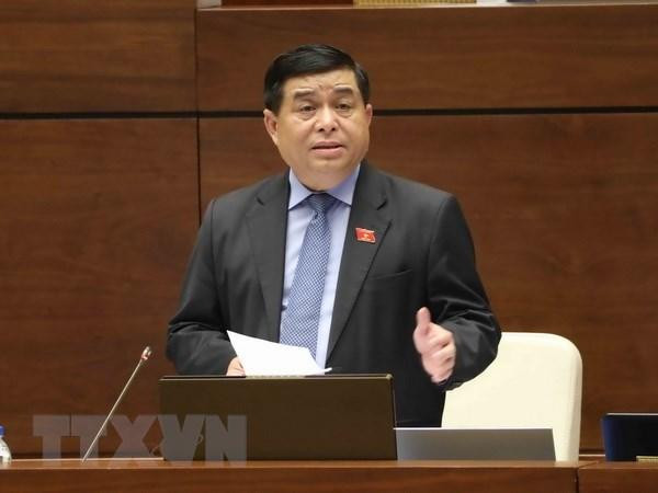 Bộ trưởng Bộ Kế hoạch và đầu tư Nguyễn Chí Dũng. Ảnh: TTXVN