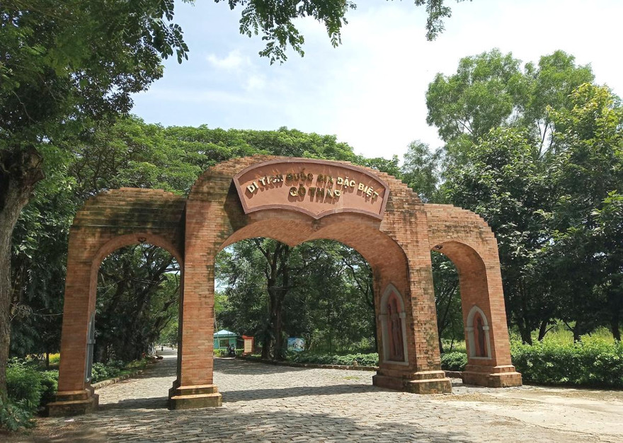 Di tích khảo cổ và kiến trúc nghệ thuật Gò Tháp. Ảnh: Báo Chính phủ