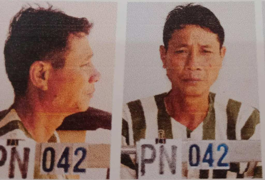 Phước đến công an đầu thú sau khi gây án.