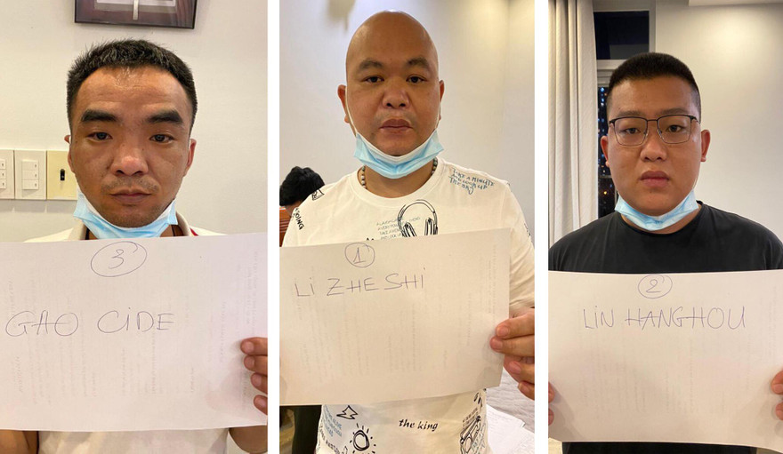 Nhóm nhập cảnh trái phép để lừa đảo bị bắt.