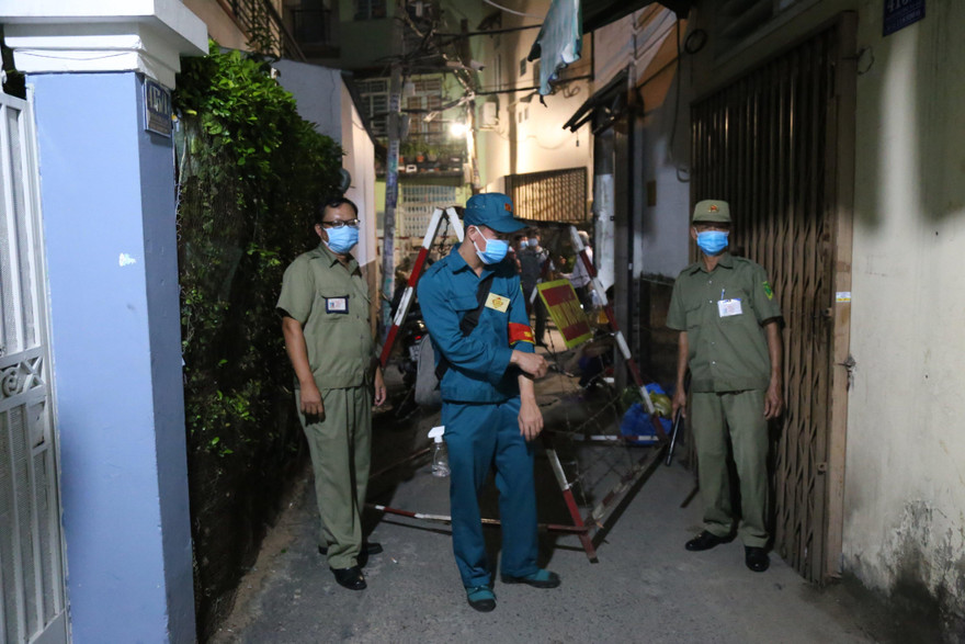 Khu vực Hội thánh truyền giáo Phục Hưng sinh hoạt bị phong tỏa.