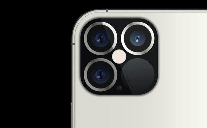 Lộ thiết kế cụm camera sau của iPhone 12 Pro, cảm biến LiDAR siêu to
