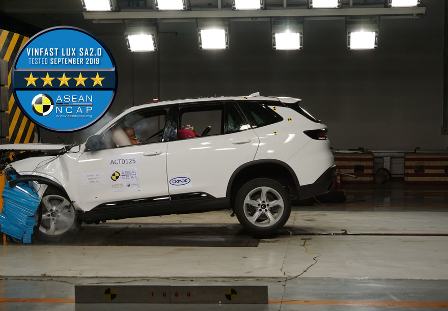 VinFast nhận giải thưởng ASEAN NCAP 2020
