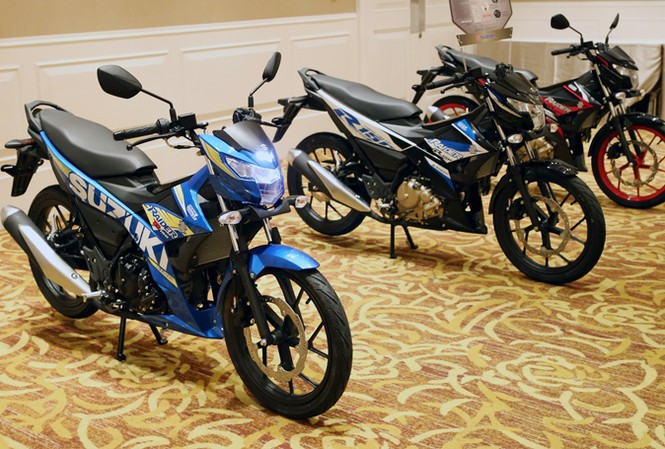 Hơn 4.000 chiếc Suzuki Raider bị triệu hồi để thay thế khung xe