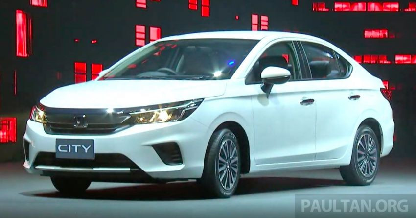 Honda City mới với động cơ 1.0L tăng áp ra mắt ở Thái Lan