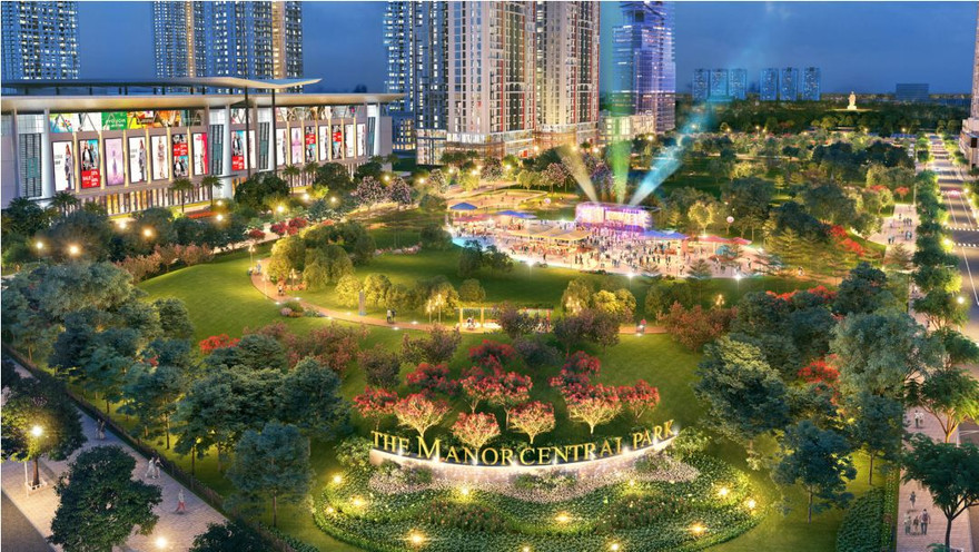 The Manor Central Park với quy hoạch mở thông minh thu hút mạnh ở phân khúc bất động sản cao cấp