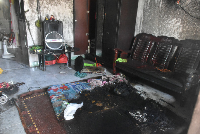 Hiện trường vụ hoả hoạn