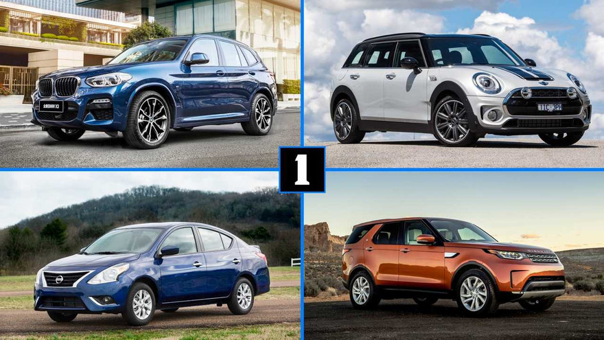 Top 10 mẫu xe bị bán lại nhiều nhất chỉ sau một năm sử dụng 