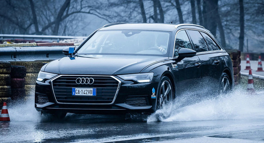 Công nghệ mới giúp ôtô tránh bị 'trượt nước'