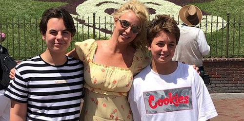 Britney Spears không được gặp con