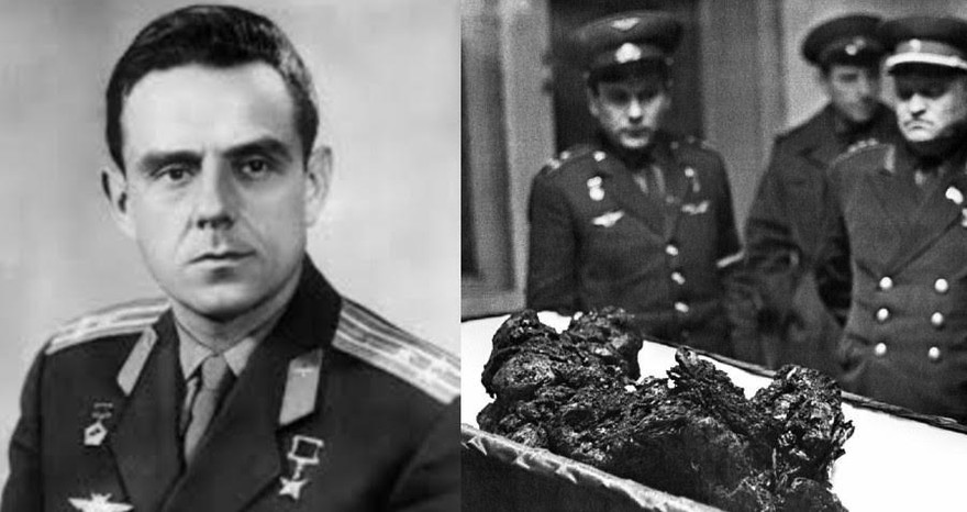Phi hành gia Vladimir Komanov đã tử nạn thương tâm trong hành trình trở lại Trái đất.