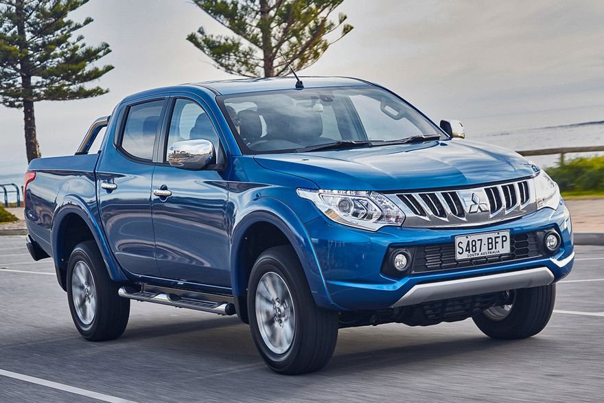 Mitsubishi Triton, một trong hai mẫu xe bị hãng xe Nhật triệu hồi lần này.