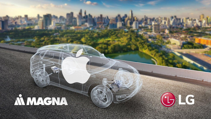 Xe điện Apple sẽ được sản xuất bởi LG và Magna?
