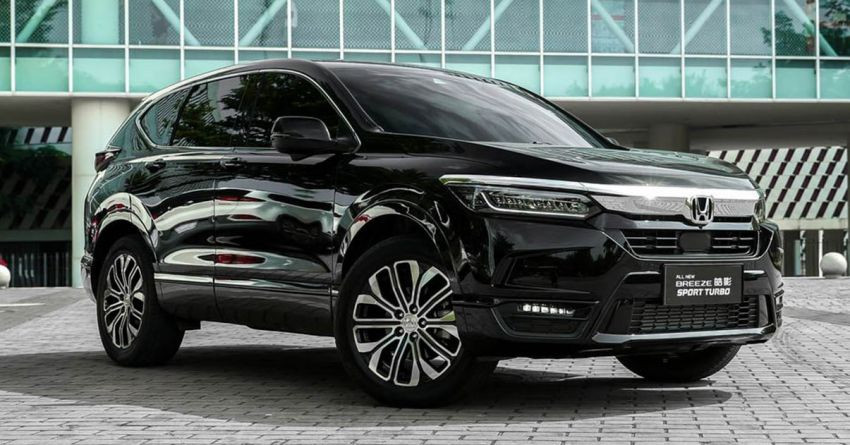 Honda Breeze - 'con lai' của CR-V và Accord ra mắt ở Trung Quốc