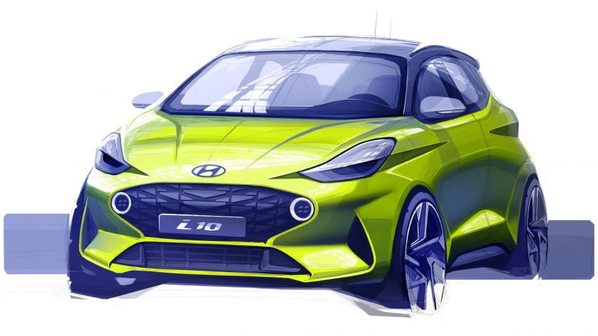Hyundai i10 thế hệ mới sắp ra mắt với ngoại hình thể thao