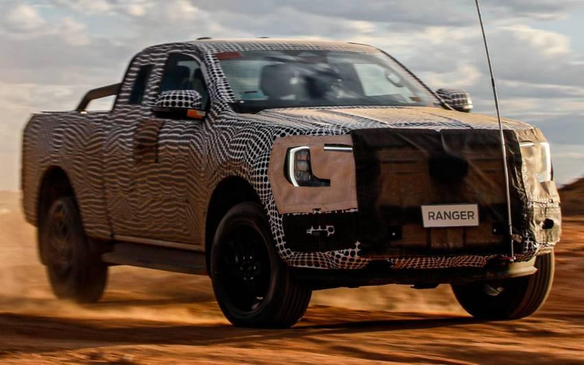 Ford 'nhá hàng' Ranger thế hệ mới