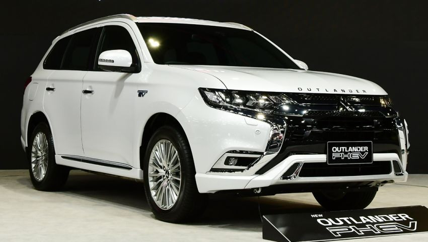 Mitsubishi Outlander Hybrid trình làng tại Thái Lan