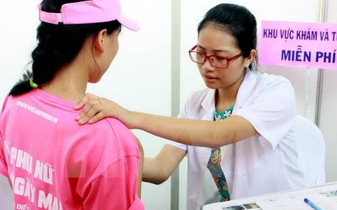 Bệnh viện Chợ Rẫy sẽ tầm soát ung thư vú miễn phí cho 1.000 người.