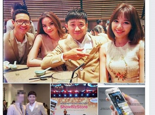 Vợ chồng Trấn Thành - Hari Won, cặp đôi Hồ Ngọc Hà - Kim Lý...cũng bị lợi dụng hình ảnh. Ảnh: tổng hợp.