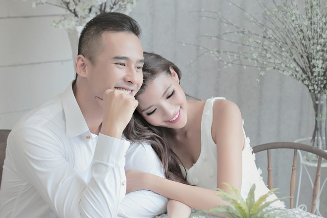 Vợ chồng diễn viên Lương Thế Thành - Thúy Diễm. ẢNh: Internet.