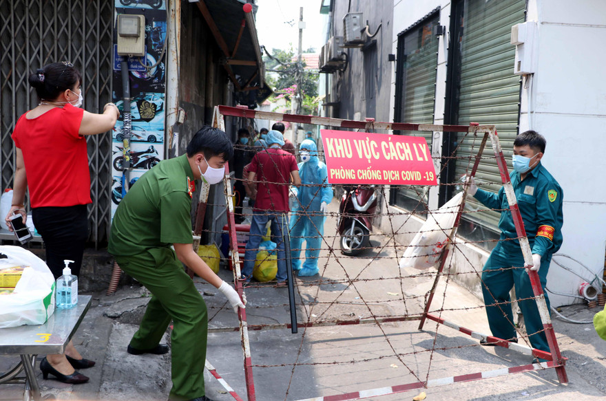 TPHCM thây đổi chiến lược để khoanh vùng, truy vết F0 nhanh nhất có thể. Ảnh: Ngô Bình.